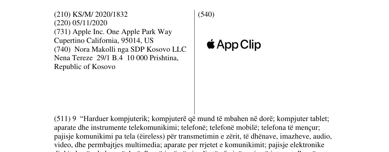 Zëri i markës APP CLIP në buletin