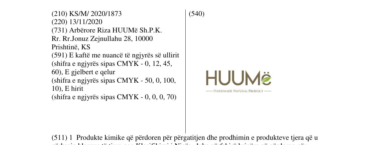 Zëri i markës HUUMë në buletin