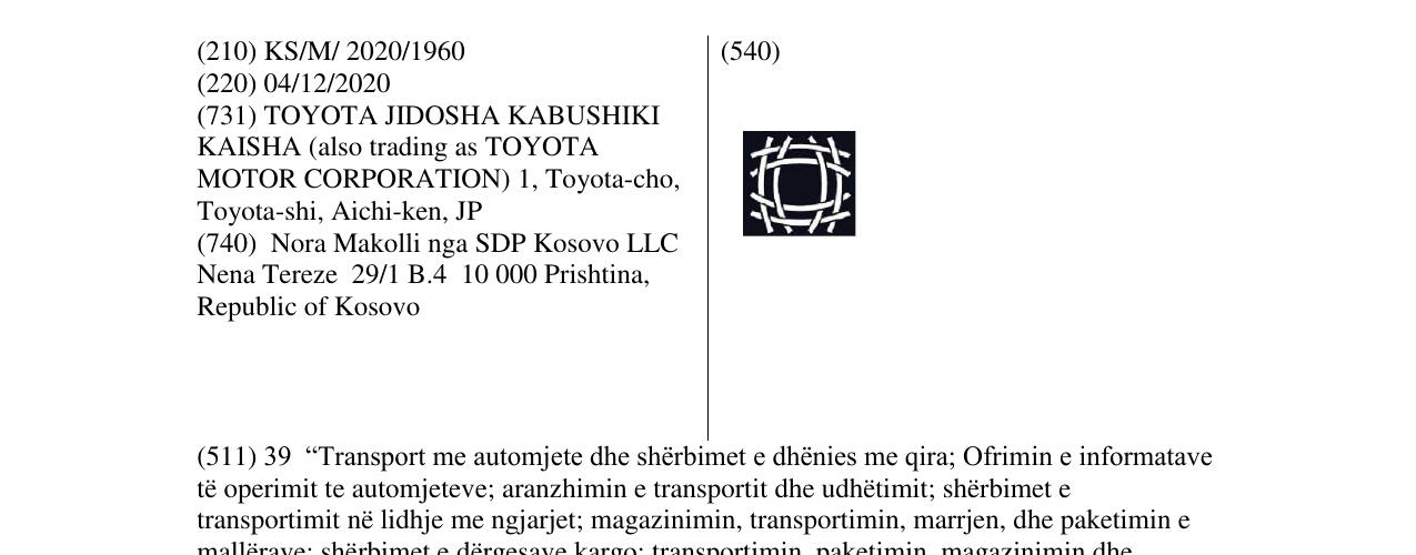 Zëri i markës device në buletin