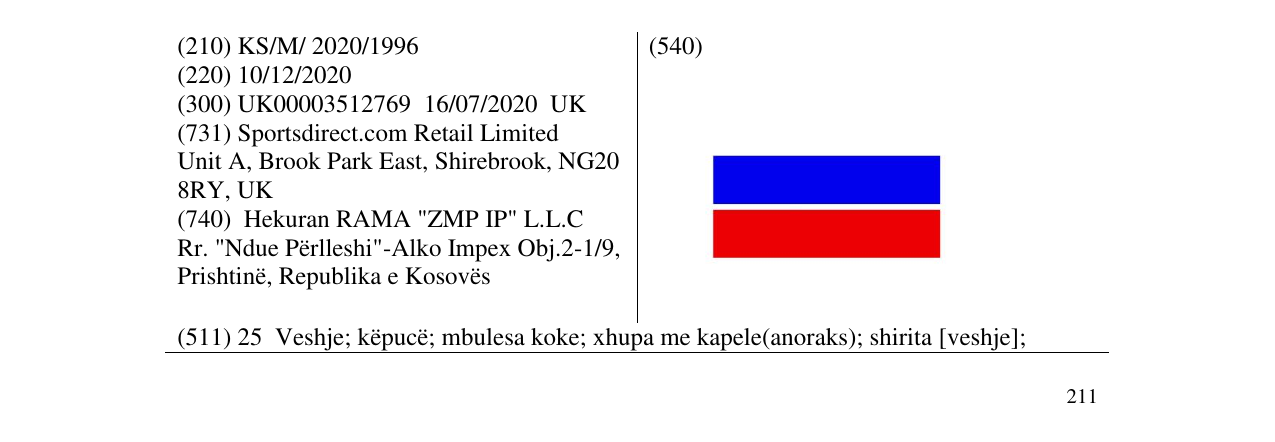 Zëri i markës STRIPE LOGO në buletin