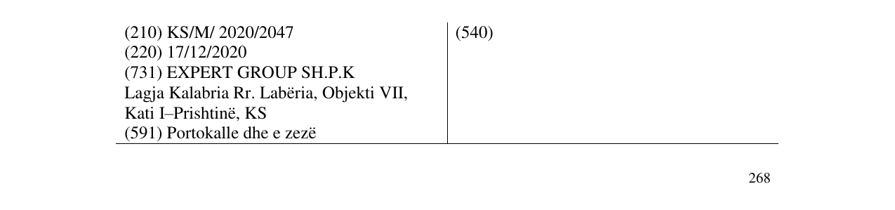 Zëri i markës EXPERT në buletin