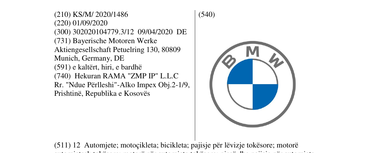 Zëri i markës BMW në buletin