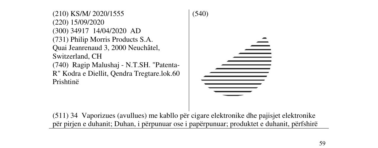 Zëri i markës semi circle në buletin