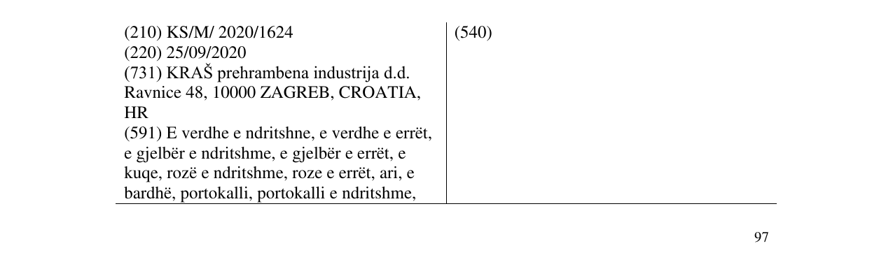 Zëri i markës Ki-Ki në buletin