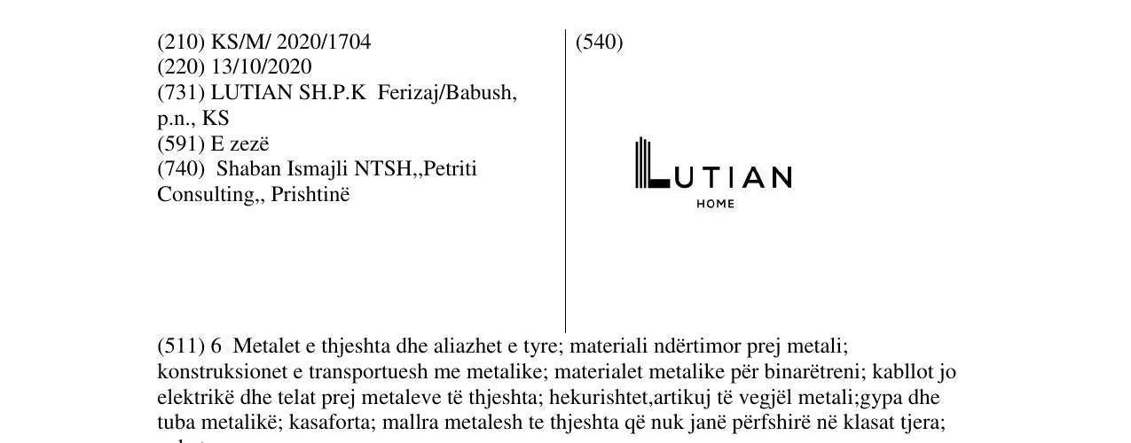 Zëri i markës lutian në buletin