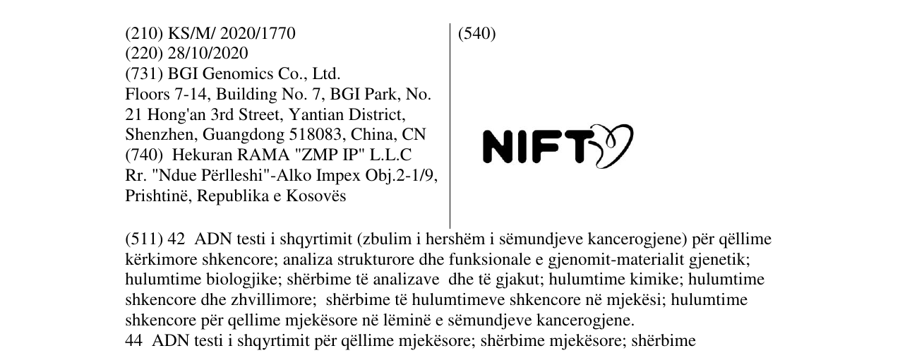 Zëri i markës NIFTY në buletin