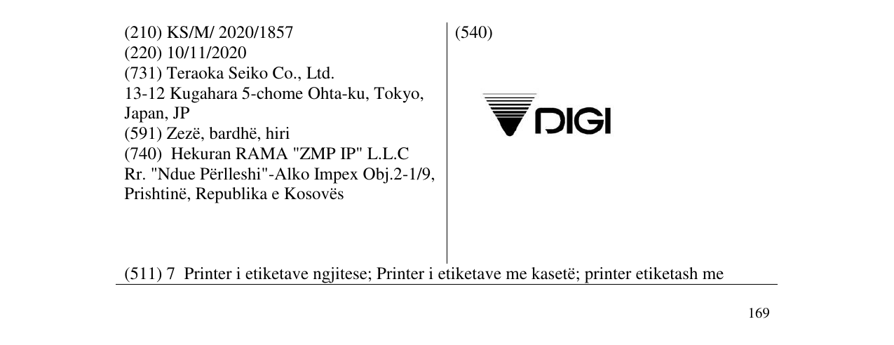 Zëri i markës DIGI në buletin