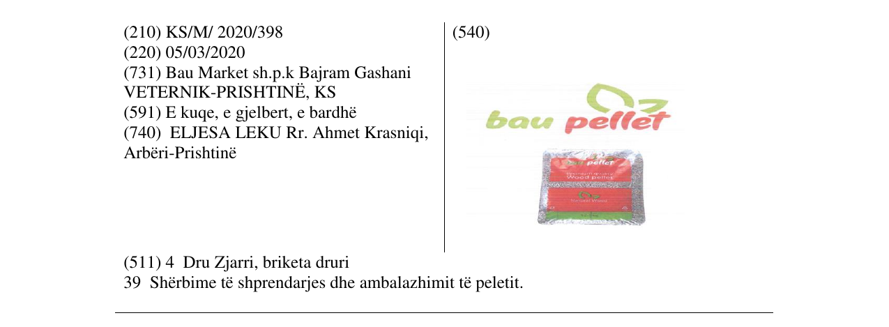 Zëri i markës bau pellet në buletin