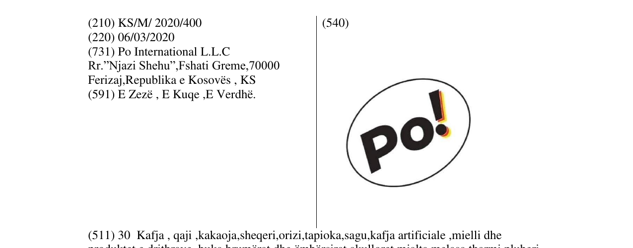 Zëri i markës PO në buletin