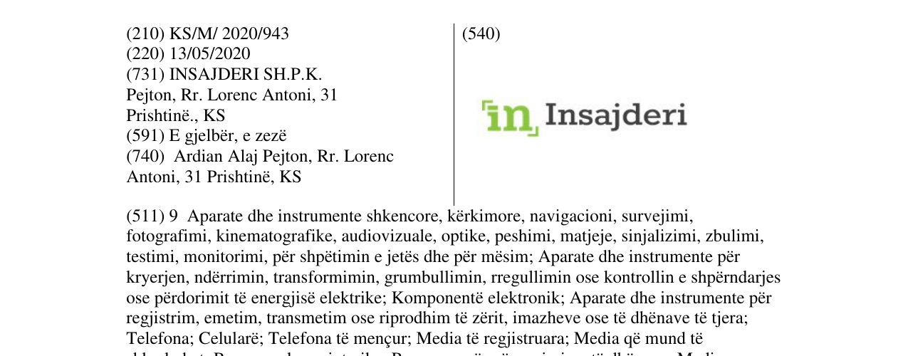 Zëri i markës in Insajderi në buletin