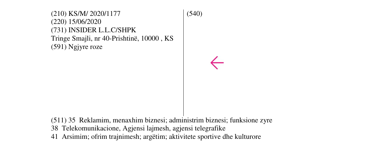 Zëri i markës INSIDER në buletin