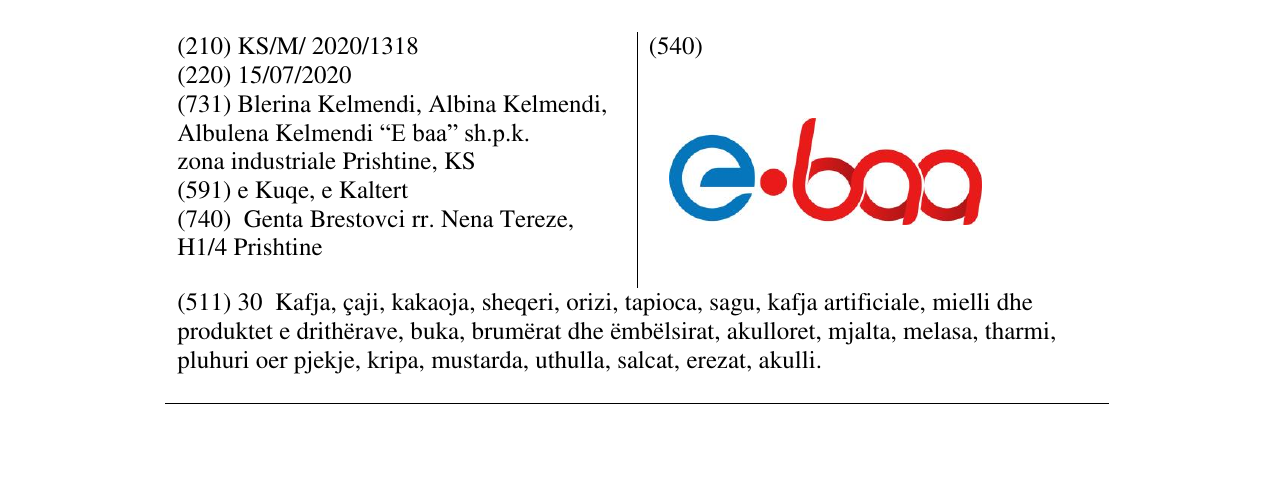 Zëri i markës e.baa në buletin