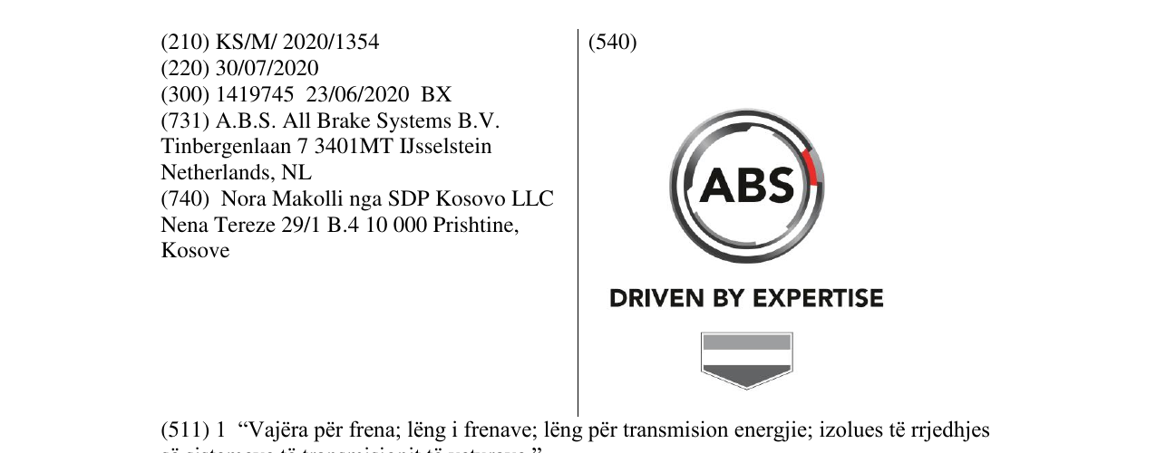 Zëri i markës ABS DRIVEN BY EXPERTISE në buletin