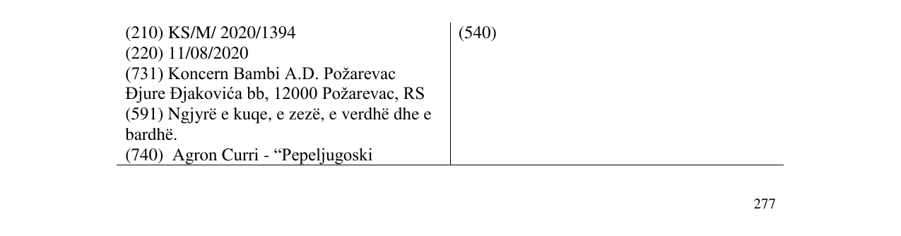 Zëri i markës JOSH në buletin