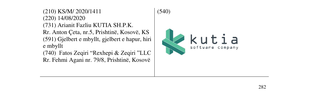 Zëri i markës kutia -software company në buletin
