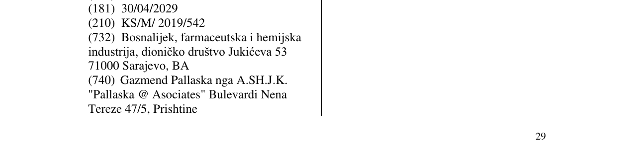 Zëri i markës D3 SPRAY KID në buletin