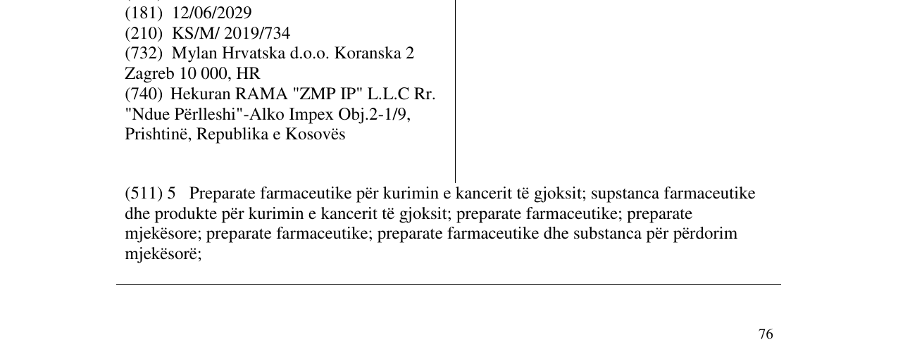 Zëri i markës LEZELAN në buletin