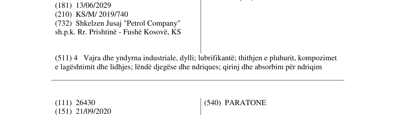 Zëri i markës Bëhu pjesë e familjes së madhe Petrol Company në buletin