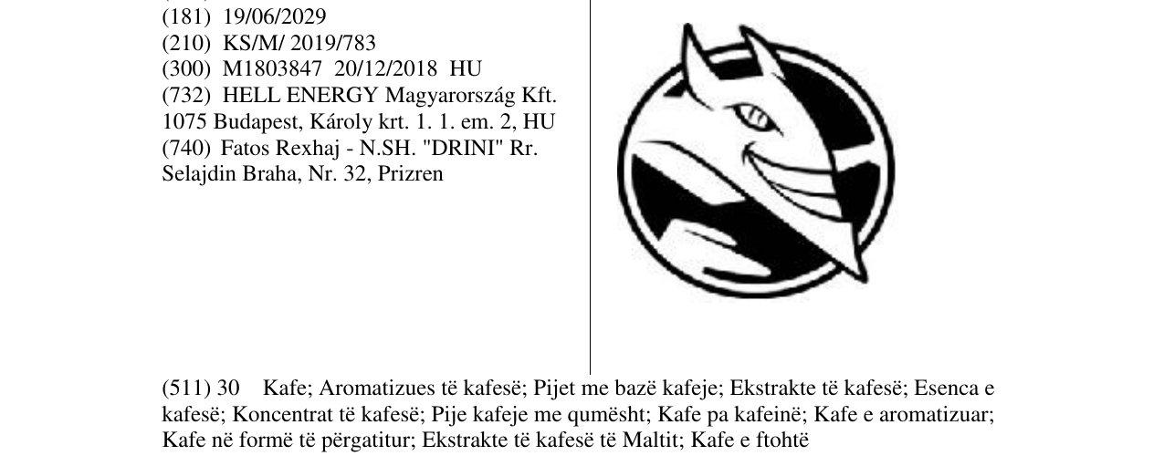 Zëri i markës Markë figurative në buletin