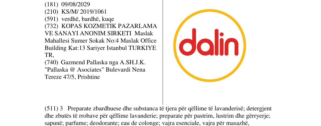 Zëri i markës dalin në buletin