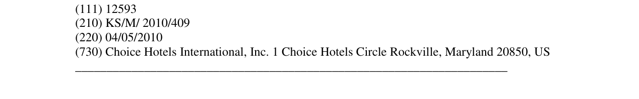 Zëri i markës SLEEP INN në buletin