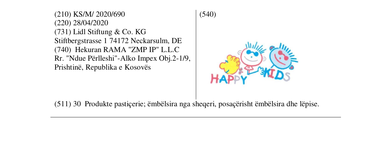 Zëri i markës HAPPY KIDS në buletin