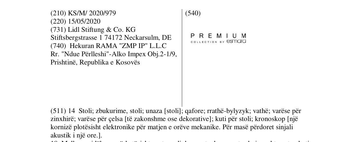 Zëri i markës PREMIUM në buletin