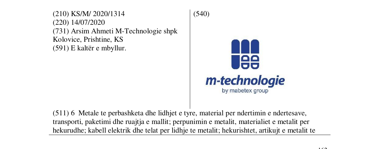 Zëri i markës m-technologie në buletin