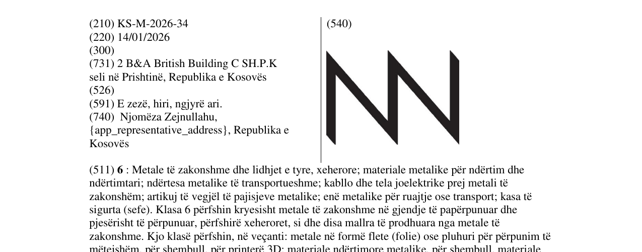 Zëri i markës ANNA në buletin