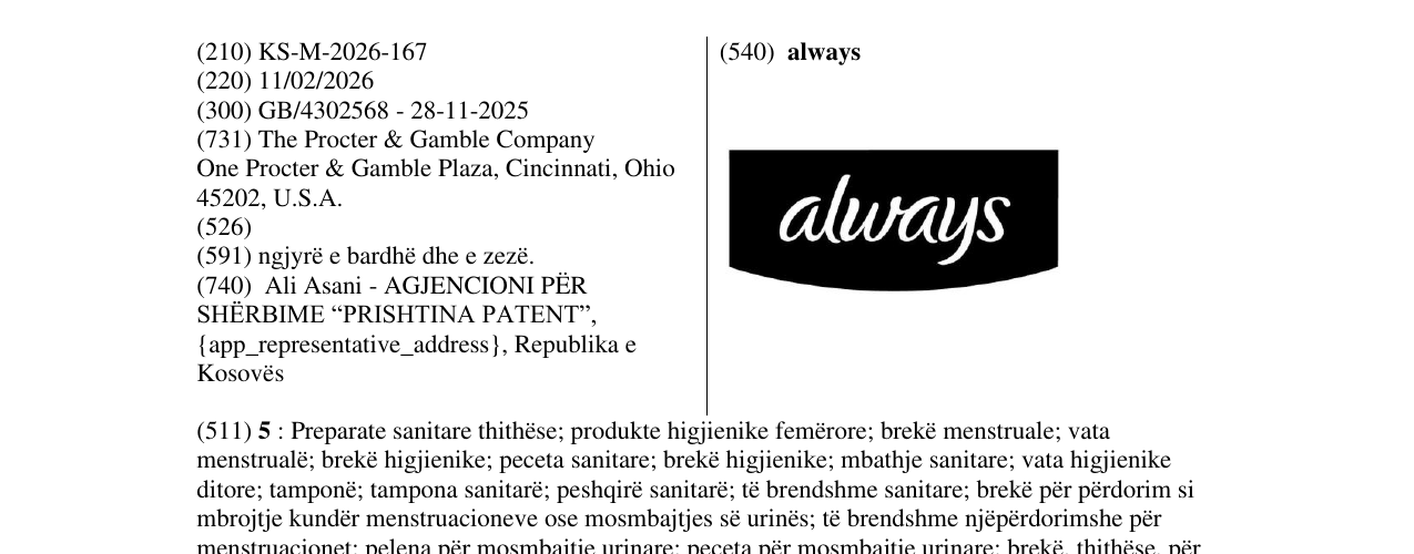 Zëri i markës always në buletin