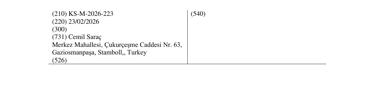 Zëri i markës KS/M/2026/223 në buletin