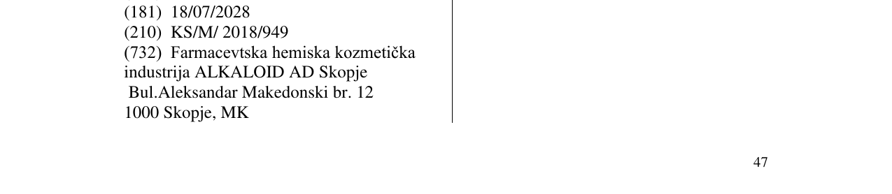 Zëri i markës Dopezal në buletin
