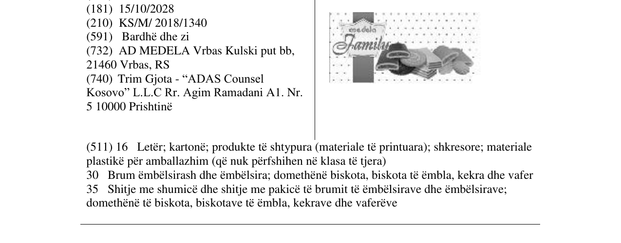 Zëri i markës Medela Family në buletin
