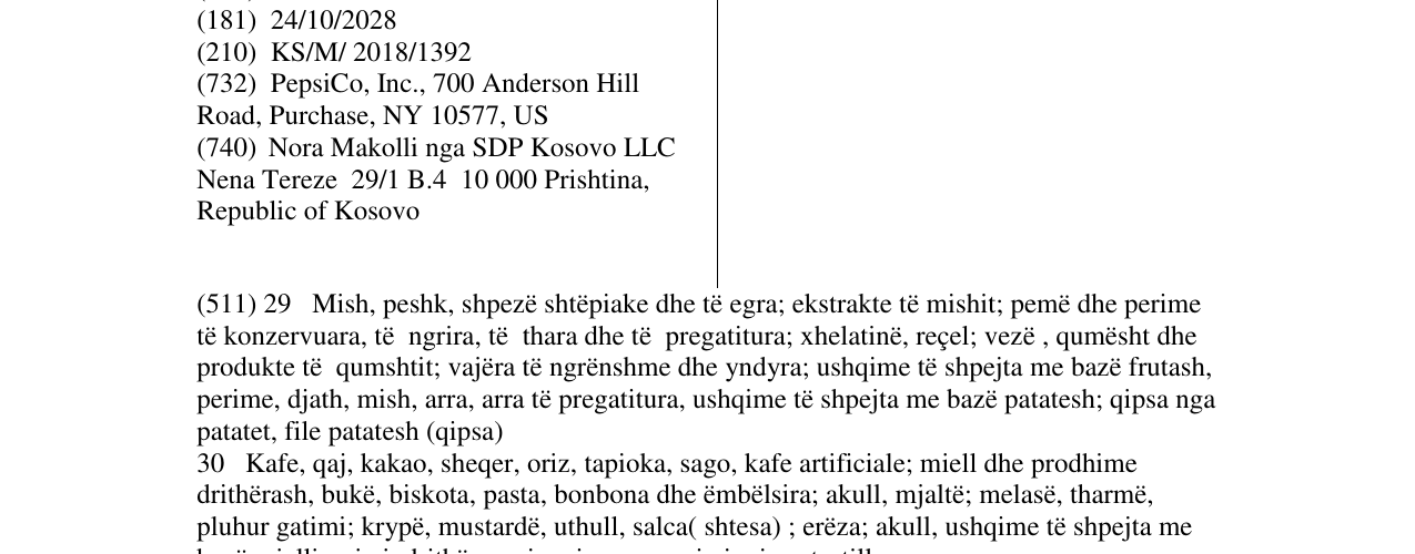 Zëri i markës FOR THE BOLD në buletin
