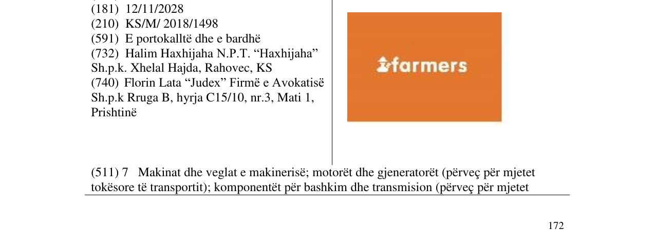 Zëri i markës farmers në buletin