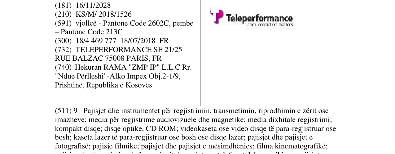 Zëri i markës Teleperformance në buletin