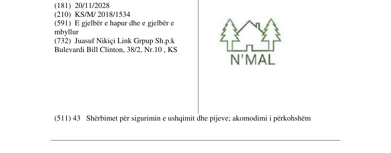 Zëri i markës N'MAL në buletin