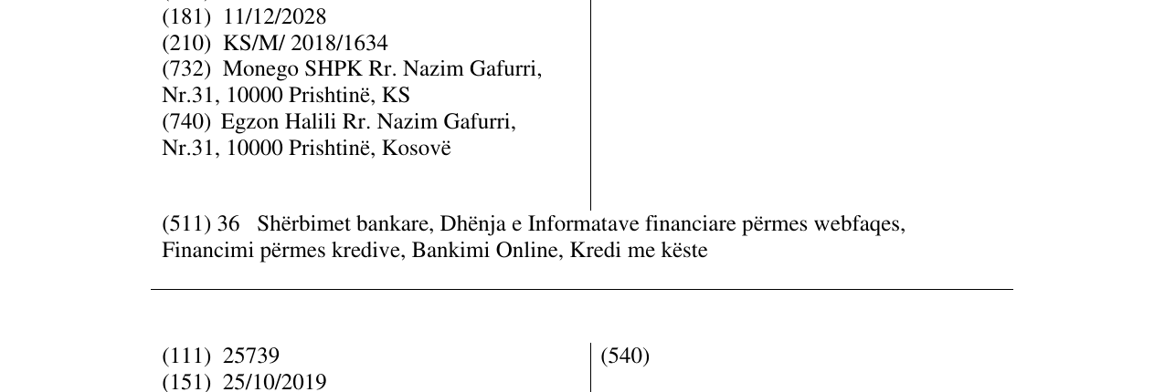 Zëri i markës taprrap në buletin