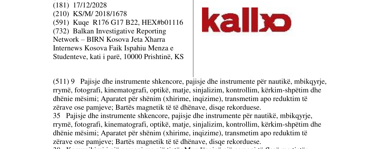 Zëri i markës kallxo në buletin
