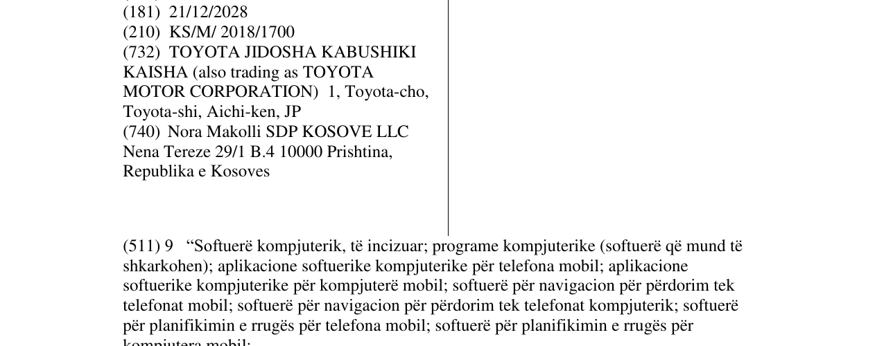 Zëri i markës Lexus Link në buletin