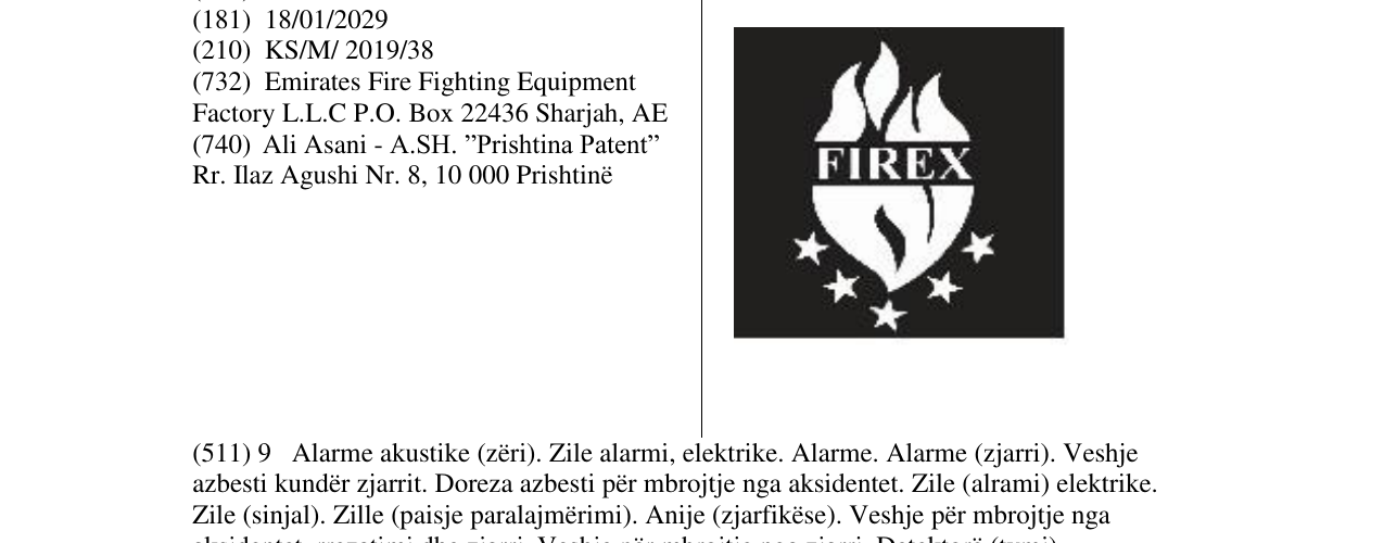 Zëri i markës Markë figurative në buletin