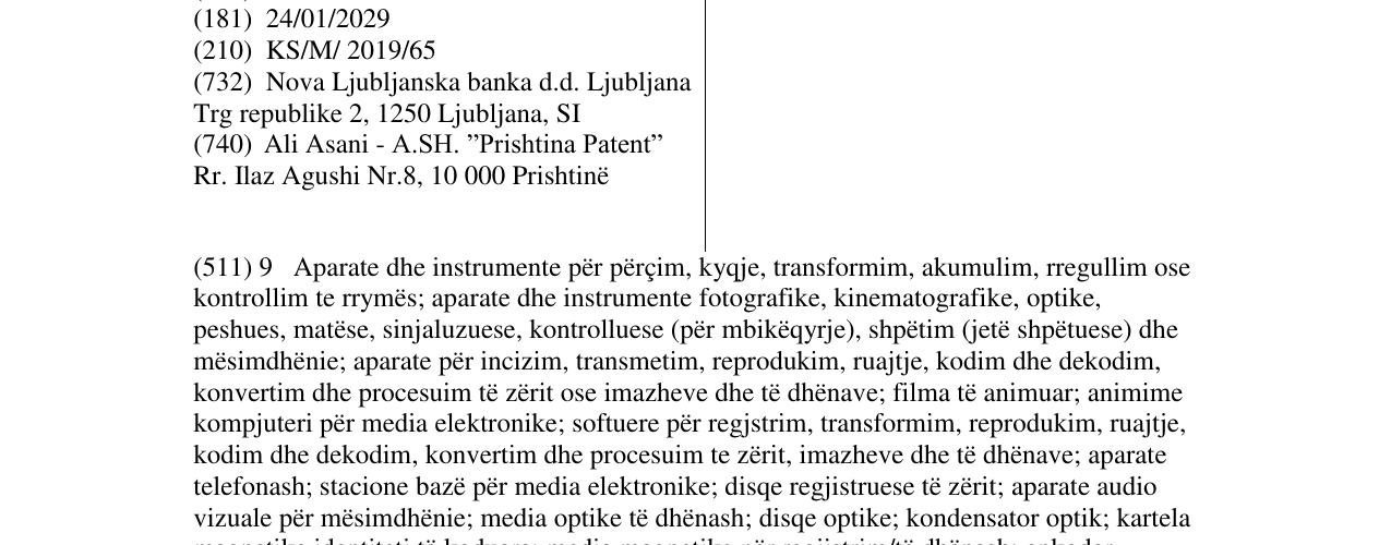 Zëri i markës NLB Prepaid në buletin