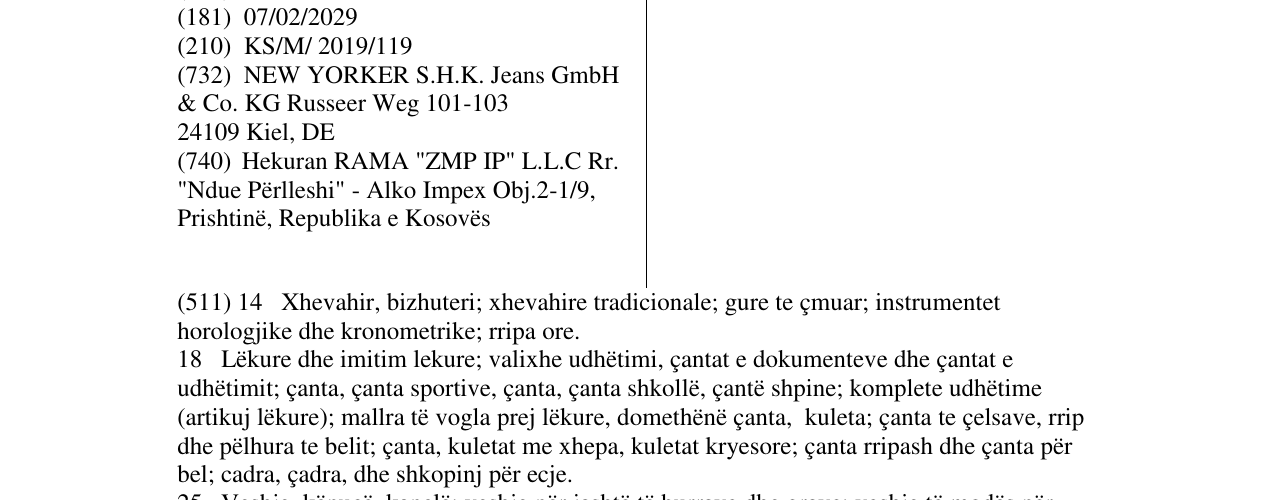 Zëri i markës SMOG në buletin