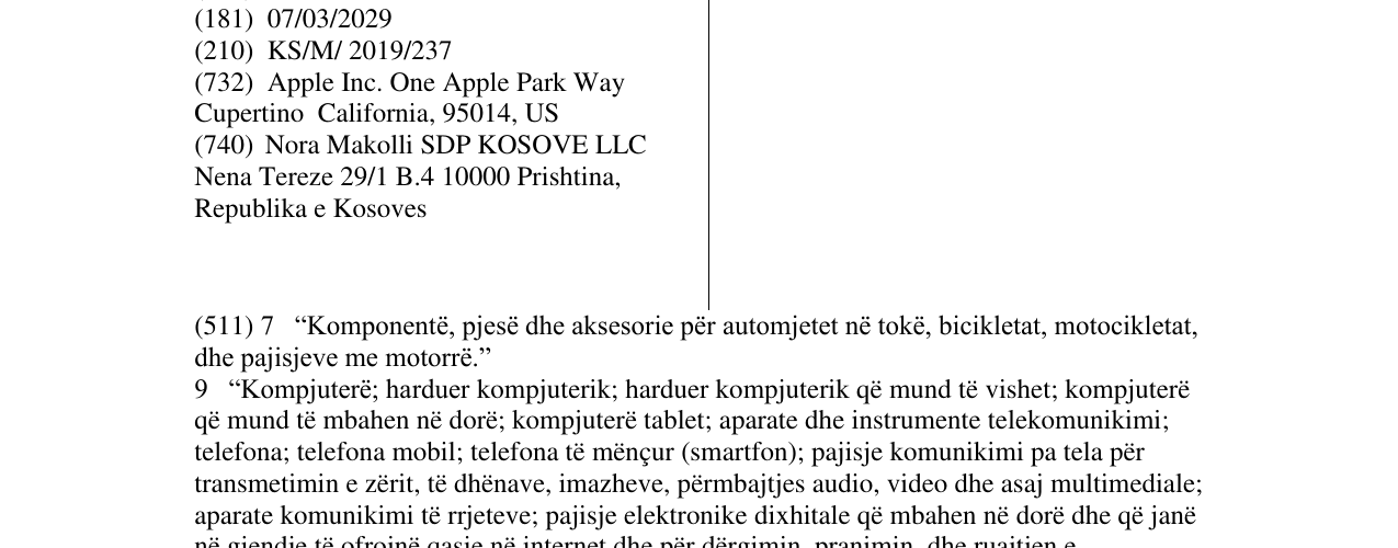 Zëri i markës APPLE CARPLAY në buletin