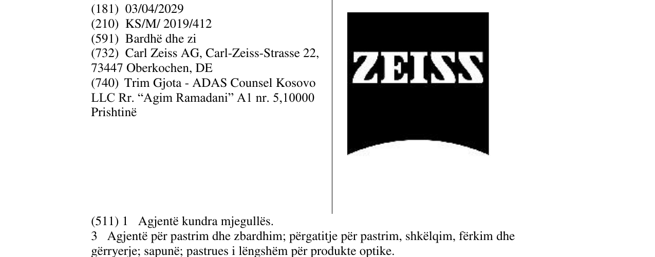 Zëri i markës ZEISS në buletin