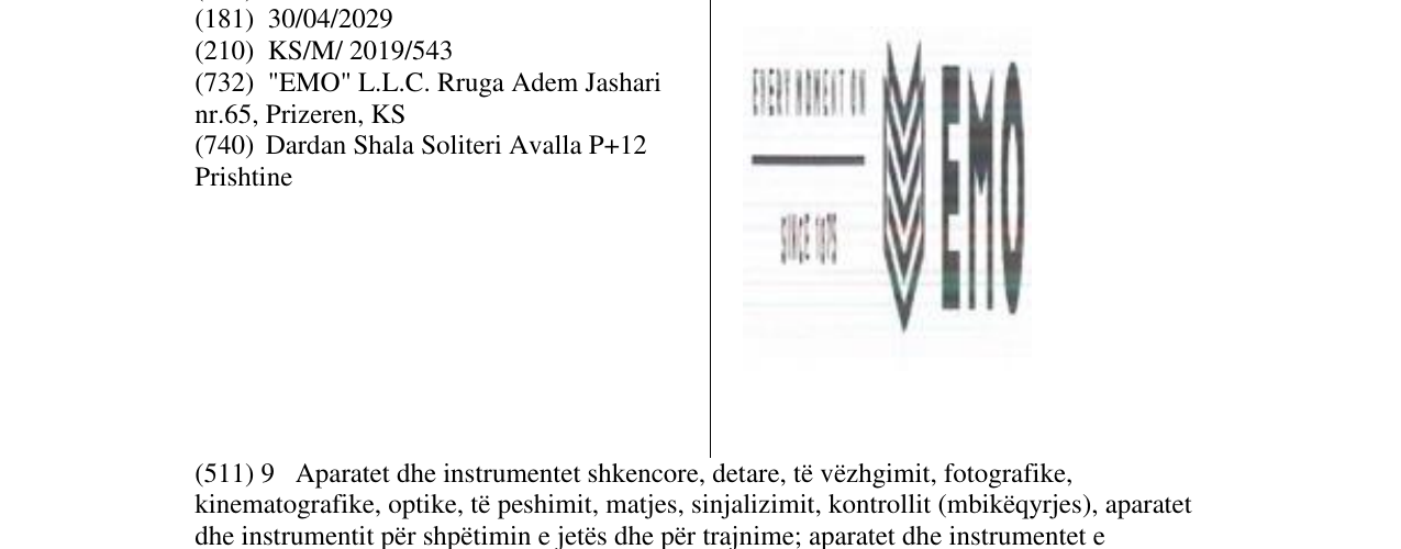 Zëri i markës EMO në buletin