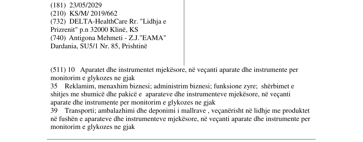 Zëri i markës eBsensor në buletin