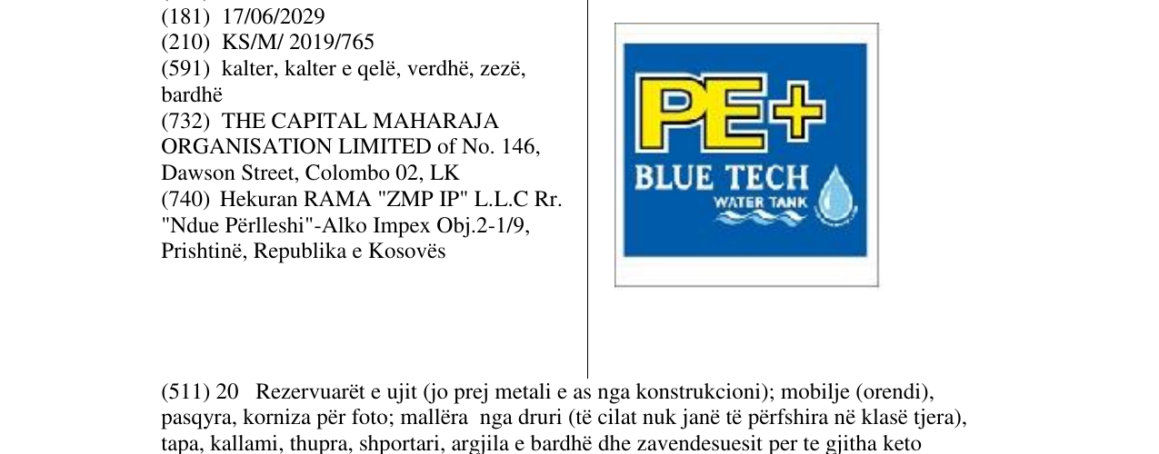 Zëri i markës PE në buletin