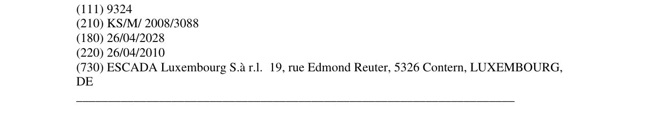 Zëri i markës Markë figurative në buletin