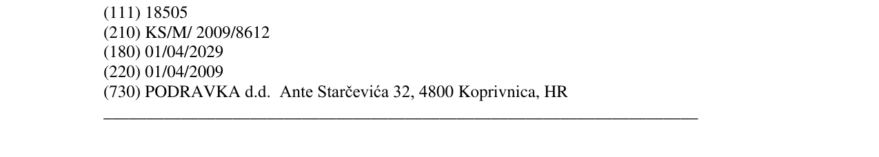 Zëri i markës MALE TAJNE në buletin
